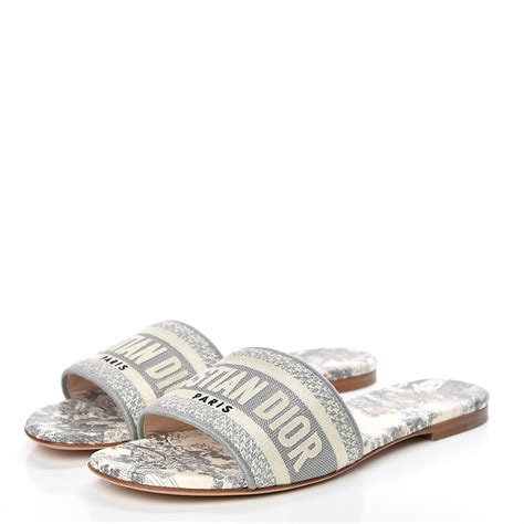 grey christian dior slides|Christian Dior slides women price.